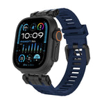 H016 Functional Series Twill Texture TPU Watch Band, For Apple Watch 46mm / 49mm / 45mm / 44mm