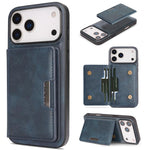 Kalebol Strong MagSafe Magnetic Two-Fold Card Bag Leather Phone Case, For iPhone Fold, For iPhone 18 Pro, For iPhone 18 Pro Max, For iPhone 17 Pro Max, For iPhone 17 Pro, For iPhone 17, For iPhone Air, For iPhone 17e / 16e