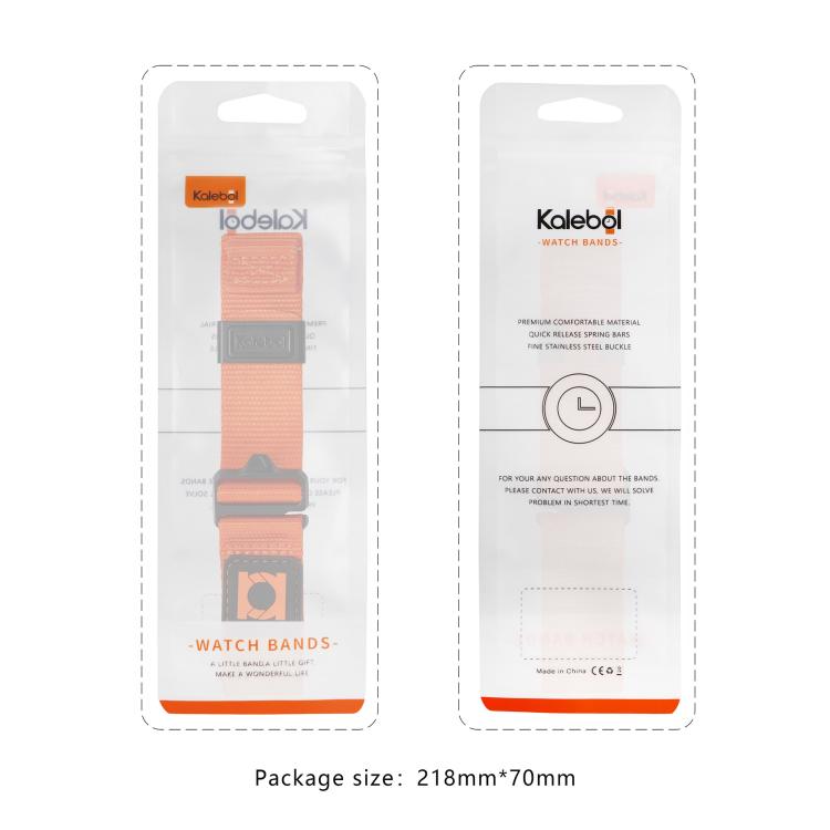 Kalebol Braided Nylon Sport Watch Band, For Samsung Galaxy Watch8 / Watch8 Classic