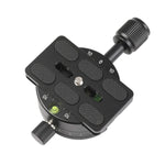 X-64 Professional Camera Tripod Monopod Panoramic Panorama Head with Quick Release Plate, X-64