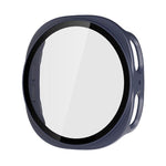 ENKAY Hat-Prince Full Coverage Tempered Glass Film Integrated PC Watch Case, For Samsung Galaxy Watch8 44mm, For Samsung Galaxy Watch8 40mm
