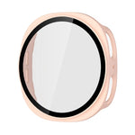 ENKAY Hat-Prince Full Coverage Tempered Glass Film Integrated PC Watch Case, For Samsung Galaxy Watch8 44mm, For Samsung Galaxy Watch8 40mm