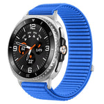 Woven Nylon Hook And Loop Fastener Metal Interface Watch Band, For Samsung Galaxy Watch8 / Watch8 Classic