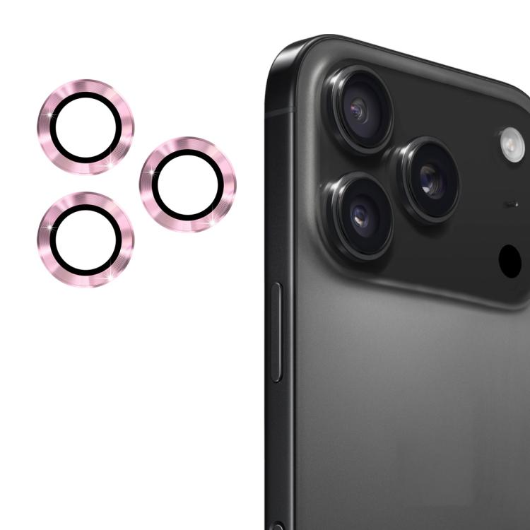 ENKAY 9H Rear Lens Aluminium Alloy Tempered Glass Film, For iPhone 17 Pro / 17 Pro Max, For iPhone 17, For iPhone Air