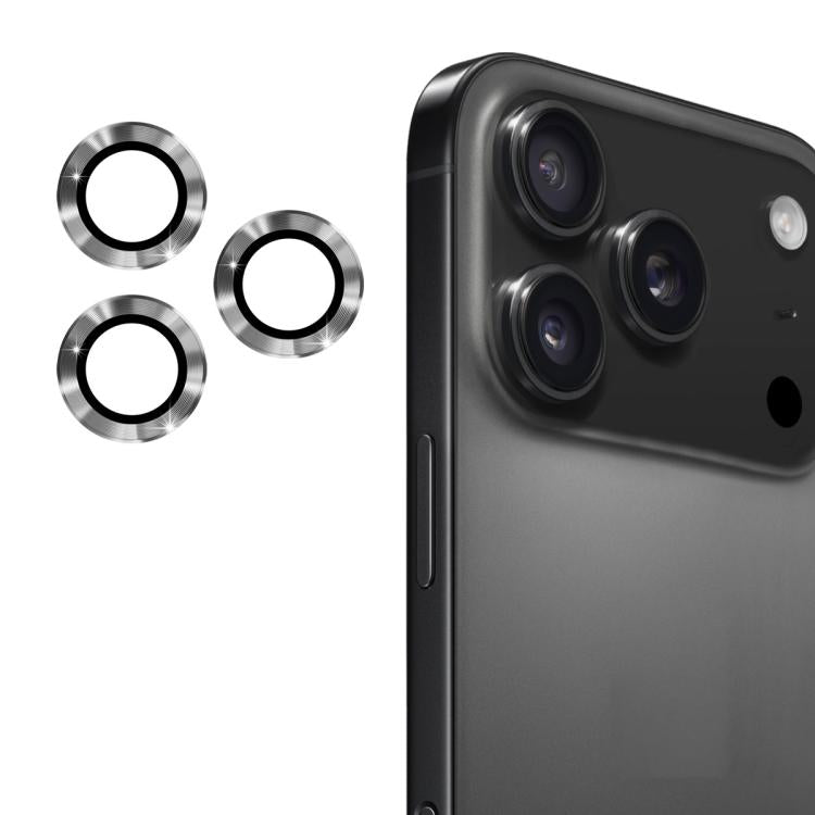 ENKAY 9H Rear Lens Aluminium Alloy Tempered Glass Film, For iPhone 17 Pro / 17 Pro Max, For iPhone 17, For iPhone Air