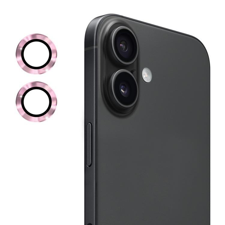 ENKAY 9H Rear Lens Aluminium Alloy Tempered Glass Film, For iPhone 17 Pro / 17 Pro Max, For iPhone 17, For iPhone Air