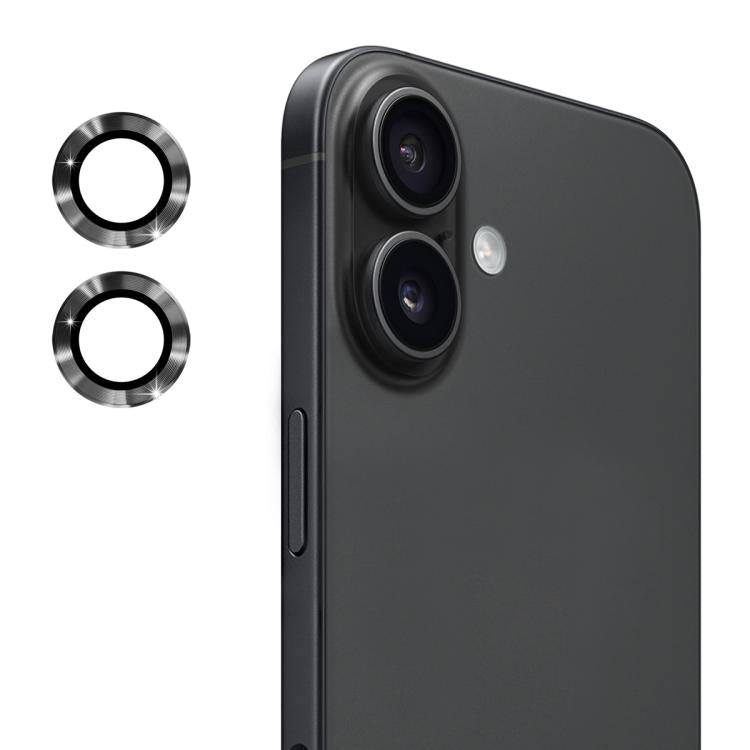 ENKAY 9H Rear Lens Aluminium Alloy Tempered Glass Film, For iPhone 17 Pro / 17 Pro Max, For iPhone 17, For iPhone Air