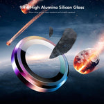 ENKAY 9H Rear Lens Aluminium Alloy Tempered Glass Film, For iPhone 17 Pro / 17 Pro Max, For iPhone 17, For iPhone Air