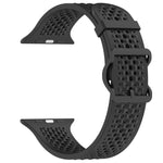 Breathable Holes Silicone Watch Band, For Apple Watch 46mm / 49mm / 45mm / 44mm