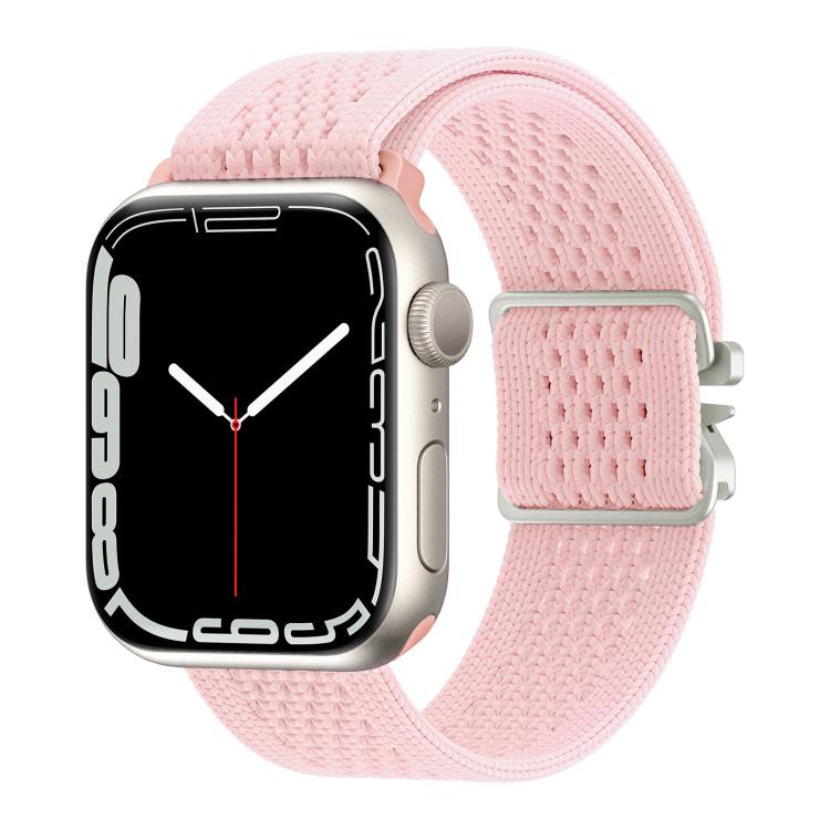 Parachute Buckle Knitted Nylon Watch Band, For Apple Watch 46mm / 49mm / 45mm / 44mm, For Apple Watch 42mm / 41mm / 40mm / 38mm