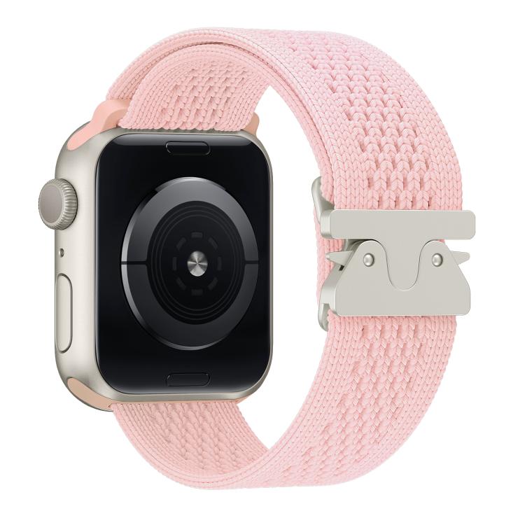 Parachute Buckle Knitted Nylon Watch Band, For Apple Watch 46mm / 49mm / 45mm / 44mm, For Apple Watch 42mm / 41mm / 40mm / 38mm