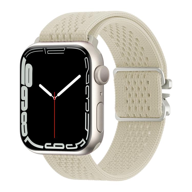 Parachute Buckle Knitted Nylon Watch Band, For Apple Watch 46mm / 49mm / 45mm / 44mm, For Apple Watch 42mm / 41mm / 40mm / 38mm