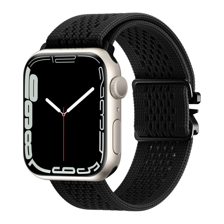 Parachute Buckle Knitted Nylon Watch Band, For Apple Watch 46mm / 49mm / 45mm / 44mm, For Apple Watch 42mm / 41mm / 40mm / 38mm
