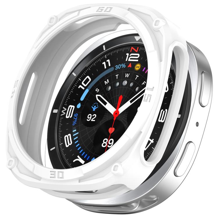 Hollow Digital Armor TPU Watch Protective Cover, For Samsung Galaxy Watch8 Classic 46mm, For Samsung Galaxy Watch8 44mm, For Samsung Galaxy Watch8 40mm