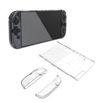 Game Console Split Full Cover Transparent PC Protective Case, For Nintendo Switch 2