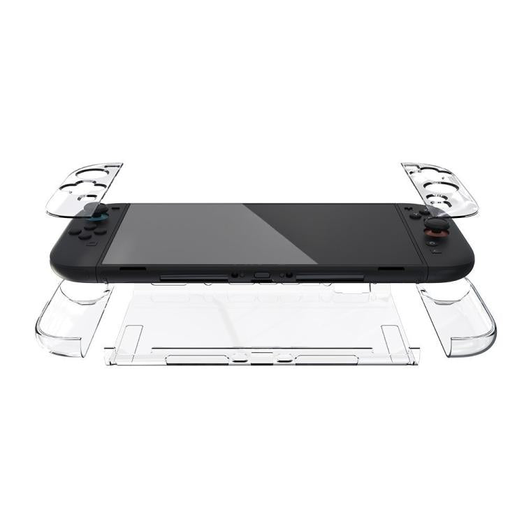 Game Console Split Full Cover Transparent PC Protective Case, For Nintendo Switch 2