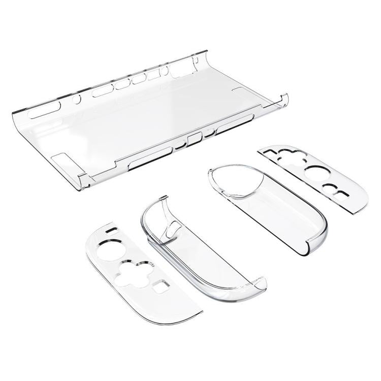 Game Console Split Full Cover Transparent PC Protective Case, For Nintendo Switch 2
