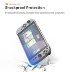 Game Console Split Full Cover Transparent PC Protective Case, For Nintendo Switch 2