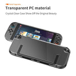 Game Console Split Full Cover Transparent PC Protective Case, For Nintendo Switch 2