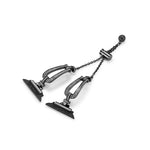 U-Shaped Diamond Bracelet Zinc Alloy Watch Band, For Apple Watch 46mm / 49mm / 45mm / 44mm, For Apple Watch 42mm / 41mm / 40mm / 38mm