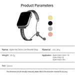 Armband „Liebe“ aus weißer Zinklegierung, passend für Apple Watch 46 mm / 49 mm / 45 mm / 44 mm und 42 mm / 41 mm / 40 mm / 38 mm