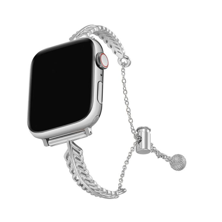 Metall-Federarmband aus Kupfer-Zink-Legierung, passend für Apple Watch 46 mm / 49 mm / 45 mm / 44 mm, für Apple Watch 42 mm / 41 mm / 40 mm / 38 mm