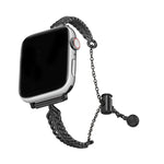 Metall-Federarmband aus Kupfer-Zink-Legierung, passend für Apple Watch 46 mm / 49 mm / 45 mm / 44 mm, für Apple Watch 42 mm / 41 mm / 40 mm / 38 mm