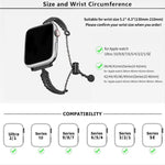 Metall-Federarmband aus Kupfer-Zink-Legierung, passend für Apple Watch 46 mm / 49 mm / 45 mm / 44 mm, für Apple Watch 42 mm / 41 mm / 40 mm / 38 mm