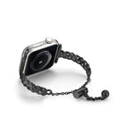 Braid Metal Glossy Zinc Alloy Watch Band, For Apple Watch 46mm / 49mm / 45mm / 44mm, For Apple Watch 42mm / 41mm / 40mm / 38mm