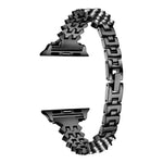 Rhombic Diamond Zinc Alloy Watch Band, For Apple Watch 46mm / 49mm / 45mm / 44mm, For Apple Watch 42mm / 41mm / 40mm / 38mm