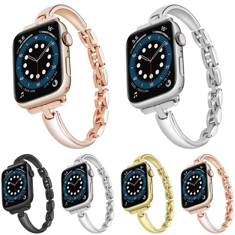 Metal Bracelets Zinc Alloy Watch Band, For Apple Watch 46mm / 49mm / 45mm / 44mm, For Apple Watch 42mm / 41mm / 40mm / 38mm