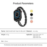 Metal Bracelets Zinc Alloy Watch Band, For Apple Watch 46mm / 49mm / 45mm / 44mm, For Apple Watch 42mm / 41mm / 40mm / 38mm