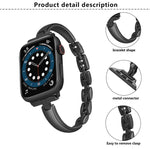 Metal Bracelets Zinc Alloy Watch Band, For Apple Watch 46mm / 49mm / 45mm / 44mm, For Apple Watch 42mm / 41mm / 40mm / 38mm