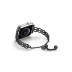 Double Ring Chain Zinc Alloy Watch Band, For Apple Watch 46mm / 49mm / 45mm / 44mm, For Apple Watch 42mm / 41mm / 40mm / 38mm