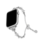 Four Leaf Clover Diamond Zinc Alloy Watch Band, For Apple Watch 46mm / 49mm / 45mm / 44mm, For Apple Watch 42mm / 41mm / 40mm / 38mm