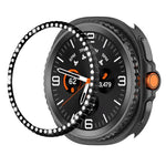 Single Row Diamond Metal Watch Protection Ring, For Samsung Galaxy Watch8 Classic 46mm