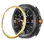 Single Row Diamond Metal Watch Protection Ring, For Samsung Galaxy Watch8 Classic 46mm