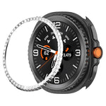 Single Row Diamond Metal Watch Protection Ring, For Samsung Galaxy Watch8 Classic 46mm