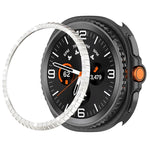 Single Row Diamond Metal Watch Protection Ring, For Samsung Galaxy Watch8 Classic 46mm