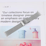 Turtle Buckle Milanese Metal Watch Band, For Samsung Galaxy Watch Ultra 47mm / Ultra 2025