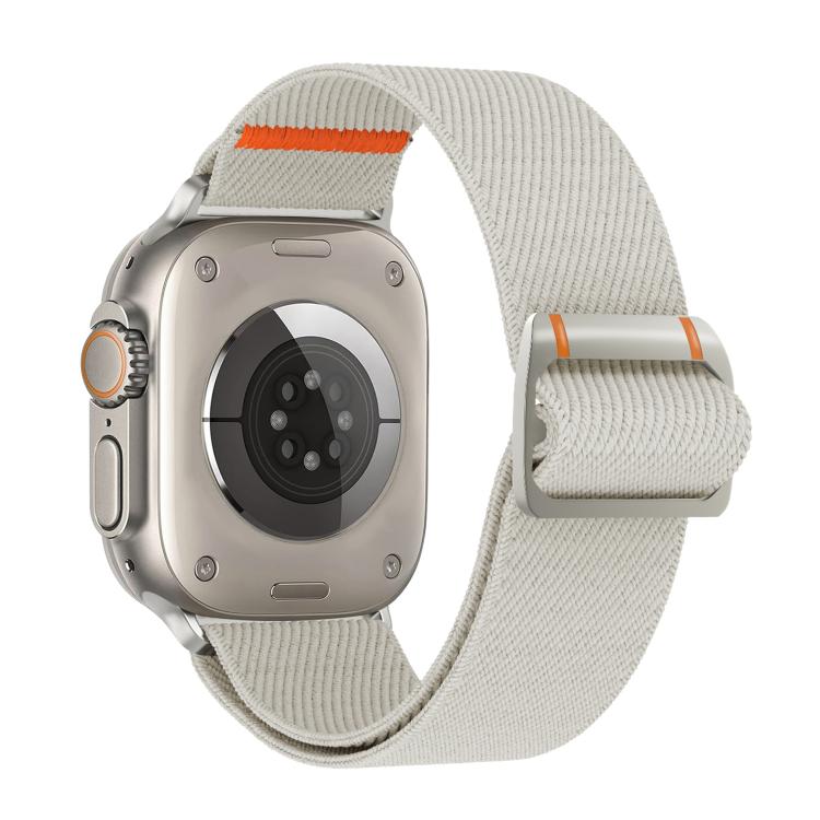 Watchman Mechanical Buckle Nylon Watch Band, For Apple Watch 46mm / 49mm / 45mm / 44mm, For Apple Watch 42mm / 41mm / 40mm / 38mm