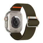 Watchman Mechanical Buckle Nylon Watch Band, For Apple Watch 46mm / 49mm / 45mm / 44mm, For Apple Watch 42mm / 41mm / 40mm / 38mm