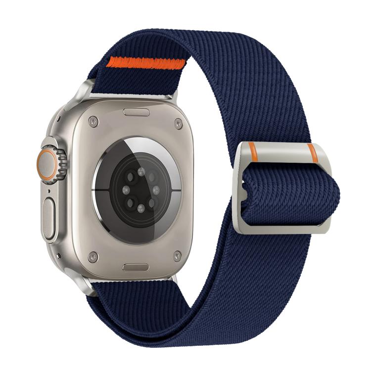 Watchman Mechanical Buckle Nylon Watch Band, For Apple Watch 46mm / 49mm / 45mm / 44mm, For Apple Watch 42mm / 41mm / 40mm / 38mm