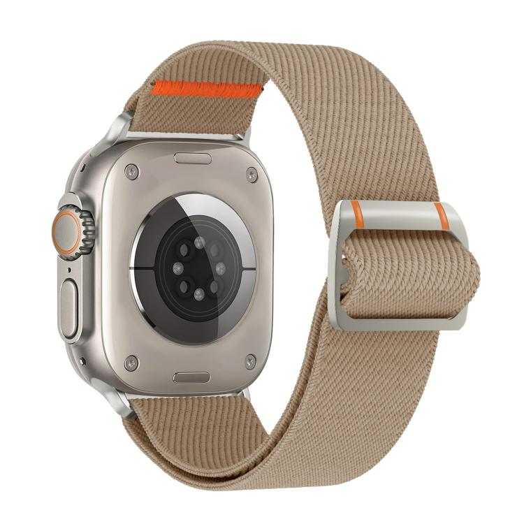 Watchman Mechanical Buckle Nylon Watch Band, For Apple Watch 46mm / 49mm / 45mm / 44mm, For Apple Watch 42mm / 41mm / 40mm / 38mm