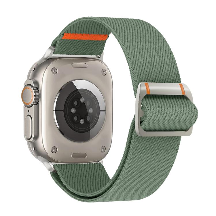 Watchman Mechanical Buckle Nylon Watch Band, For Apple Watch 46mm / 49mm / 45mm / 44mm, For Apple Watch 42mm / 41mm / 40mm / 38mm