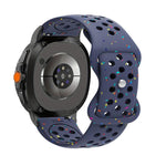 Eco-Friendly Granular Colorful Dots Silicone Watch Band, For Samsung Galaxy Watch8 / Watch8 Classic