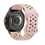 Eco-Friendly Granular Colorful Dots Silicone Watch Band, For Samsung Galaxy Watch8 / Watch8 Classic