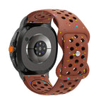 Eco-Friendly Granular Colorful Dots Silicone Watch Band, For Samsung Galaxy Watch8 / Watch8 Classic