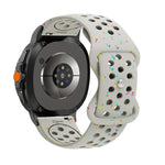 Eco-Friendly Granular Colorful Dots Silicone Watch Band, For Samsung Galaxy Watch8 / Watch8 Classic