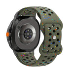 Eco-Friendly Granular Colorful Dots Silicone Watch Band, For Samsung Galaxy Watch8 / Watch8 Classic